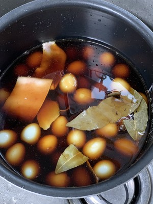 The practice measure of delicious bittern quail egg 5