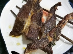 30分で家にいることを望んでいるビフテキの大きな食べ物の練習尺度 高レベルのみを実行7 