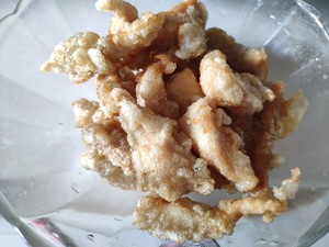 Eat not to remove pork [flesh of sweet-and-sour chicken breast] practice measure 5