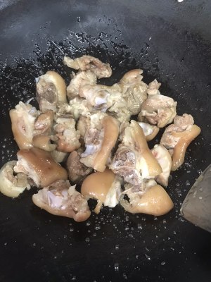 Stew pig foot - bright is fragile play a tooth - delicious to stop no less than coming (high-pressured boiler) practice measure 5