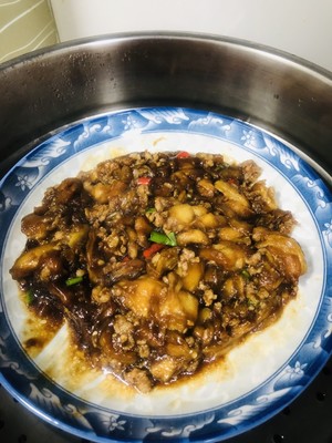 Novice 10 minutes [ground meat aubergine] practice measure 7