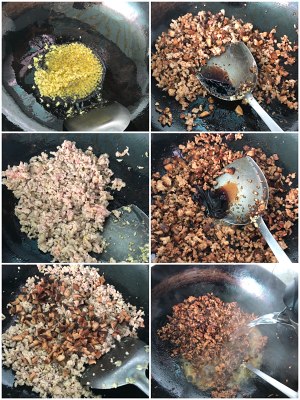 The practice measure of trass beans mud 3