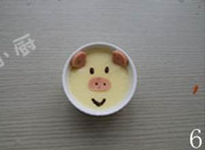 The practice measure of piggy egg a thick soup 6