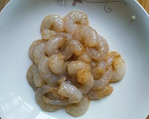Nutrition is healthy [trichromatic fry shelled fresh shrimps] Xian Xiangmei flavour is not hit fold! practice measure 3