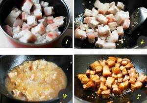 The practice move that secret makes pork of braise in soy sauce 3