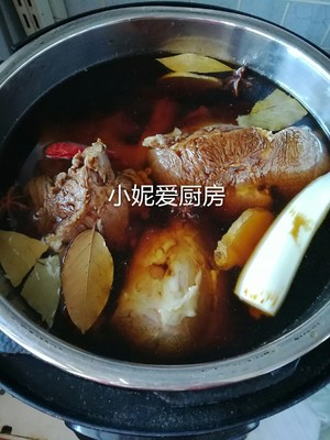 High-pressured boiler [sauce beef] practice measure 9