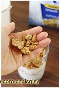 Exceed simple nutrient breakfast- - the practice measure of yoghurt cornmeal 2
