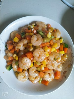 Nutrition is healthy [trichromatic fry shelled fresh shrimps] Xian Xiangmei flavour is not hit fold! practice measure 7