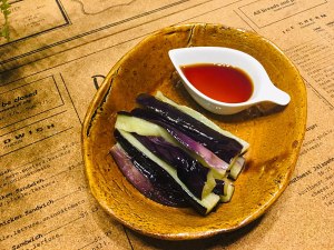 Sesame-seed oil sauce mixes eggplant (dawdler edition, do inside 5 minutes calm) practice measure 9