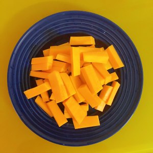 Pumpkin of salty yoke    (the practice measure that Xin Bailu is the same as a paragraph 1