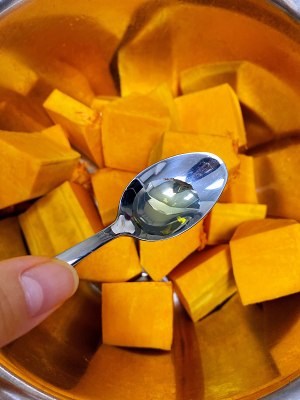 The pumpkin that bake (edition of air blast boiler) practice measure 3
