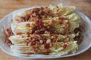 The practice measure of food of baby of garlic Chengdu vermicelli made from bean starch 8