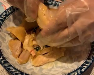 The practice measure that the hand rips saline    drumstick 9