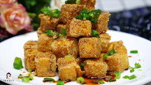 How does tender bean curd eat? Make it deepfry is at once tender bean curd, delicious the practice measure of go with rice 8
