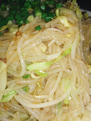 The practice measure of the vermicelli made from bean starch that include course 7