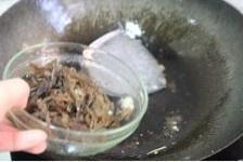 The practice measure of piscine sweet shredded meat 4