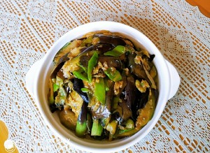 (rice killer) the green pepper aubergine of super go with rice, immediately appetite is big practice measure 8