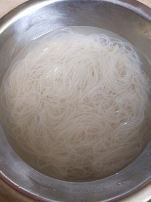 The practice measure that cabbage fries yam vermicelli made from bean starch 2