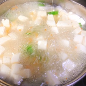 ? The practice measure that ～ of soup of abelmosk bean curd returns silk to slip than some Fu 6