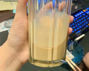 Abstain mellow sweet tea with milk (quick worker low quantity of heat) practice measure 10