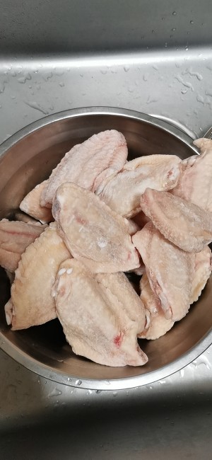 Air blast boiler, the practice measure of wing of the sweet juice chicken that bake 1