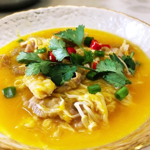 [黄金のスープ肥料は慢/脂肪です 羊]酸は、食欲をそそる、ライスキラー、なめるのが美味しい料理の練習法11 