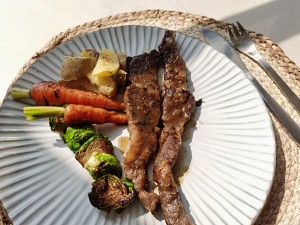 30分で家にいることを望んでいるビフテキの大きな食べ物の練習尺度 高レベルのみ12 