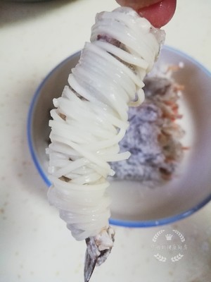 The practice measure that tall Yan Zhi contains countless ties shrimp 4