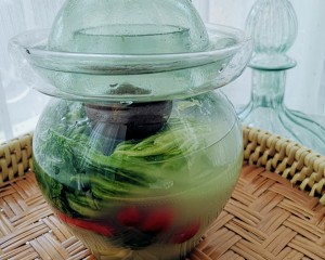 Pickled Chinese cabbage, god of go with rice implement, leave home town or oneself to do, the eating practice step that be at ease 9
