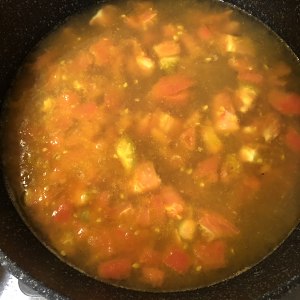 0の豆腐のスープの美味しさを超える トマト4 