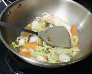 The practice measure that element fries Chinese cabbage 4