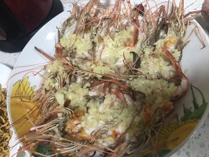 The practice move that garlic Chengdu opens edge shrimp 5