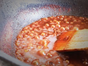 憧れの生活黄色レイは、揚げ物の顔を積み重ねる多くの料理と同じであるという実践的尺度 豆ソース2 