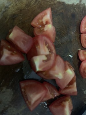 The practice measure of tomato carbonado 5