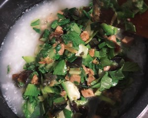 The congee of お母さんが教えてくれる革卵赤身赤身はシンプルで素早い繊細な練習法6 