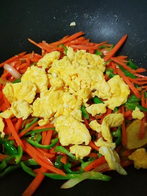 The practice measure that carrot scrambles egg 6