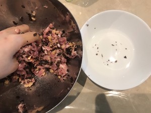 Fresh and tender not fat tradition [hamburger of evaporate of dish of extensive pattern head] the practice measure of the practice 11