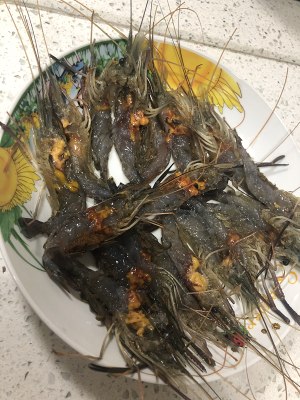 The practice move that garlic Chengdu opens edge shrimp 1