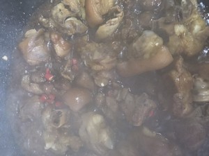 Stew pig foot - bright is fragile play a tooth - delicious to stop no less than coming (high-pressured boiler) practice measure 12