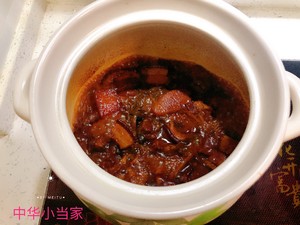 The practice measure of flesh of braise in soy sauce of the daily life of a family 6