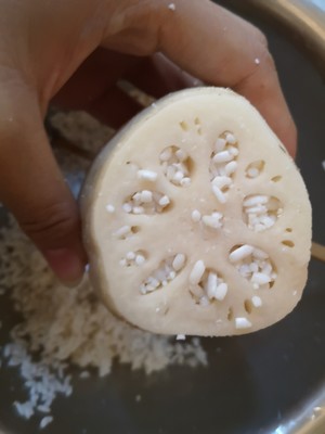 スイートロータスの練習法 もち米の精白米4 