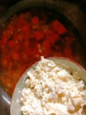 トマト卵のスープの実践尺度4