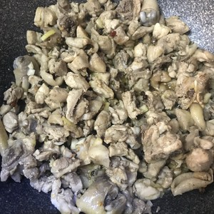 Chicken of hot pepper of fort of Xinjiang bavin nest (do not have a difference with the restaurant) practice measure 6