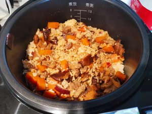 The practice measure of meal of stew of beef of carrot Xianggu mushroom 10