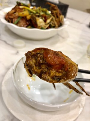 The practice measure of sweet hot crab 14