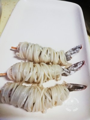 The practice measure that tall Yan Zhi contains countless ties shrimp 5