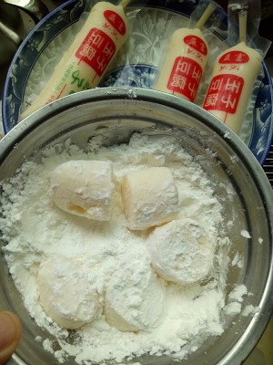 The practice measure of bean curd of eggplant juice Japan 2