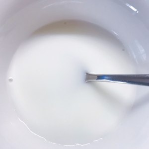 カニの卵巣と消化腺の豆腐（塩味ヨーク版）練習法10