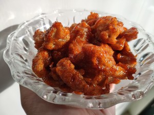 Those who eat not to remove pork [flesh of sweet-and-sour chicken breast] practice measure 9