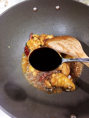 Delicious the practice measure of the yellow stew chicken that explodes to place 9